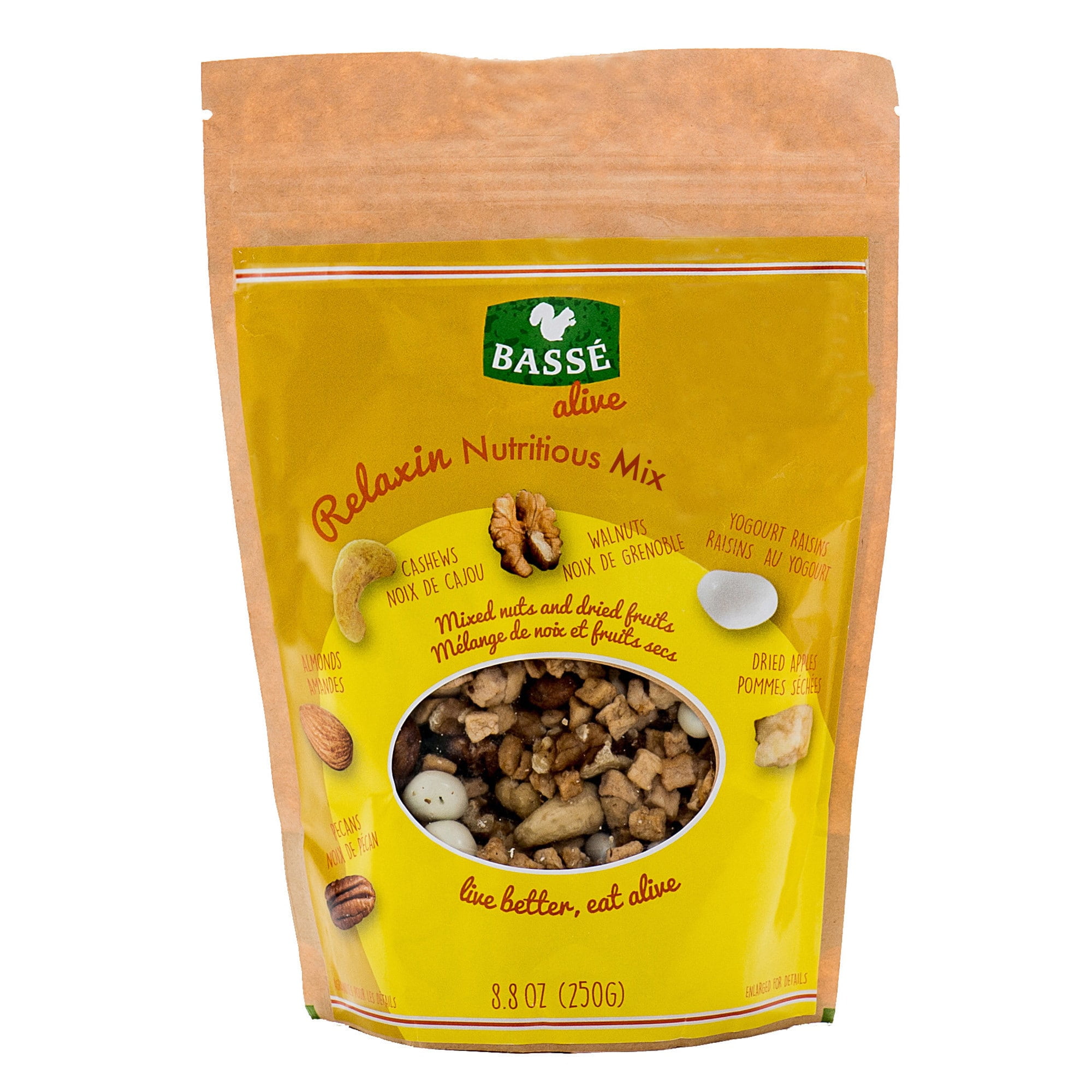 Basse Alive Relaxin Nutritious Mix (8.8oz.) High Pecan Nutrition, Dried Apple & Great... by Overstock