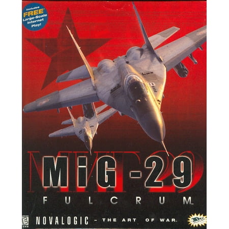 MiG-29 Fulcrum (Classic Sim PC Game) Air Combat Flight