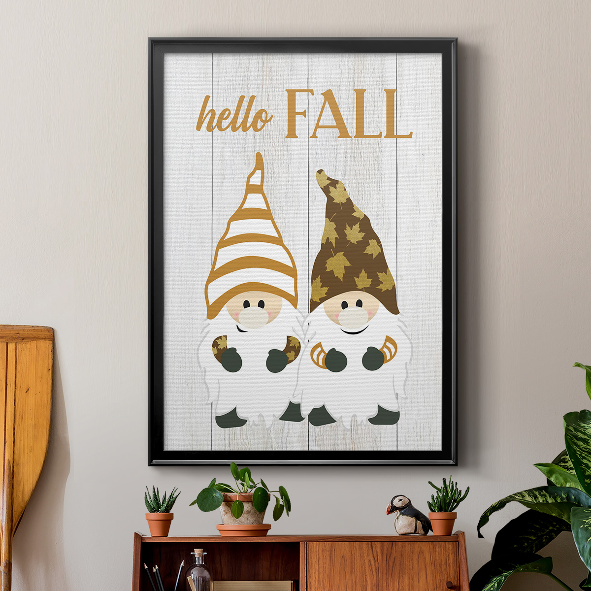 Harvest Gnomes Premium Classic Framed Print - Ready to Hang