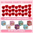 thumbnail image 2 of JOYIN Set de 28 juguetes antiestrés squishy con forma de corazón para San Valentín, 2 of 8