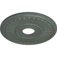 thumbnail image 3 of Ekena Millwork 16"OD x 3 5/8"ID x 3/4"P Melonie Ceiling Medallion (Fits Canopies up to 6 3/8"), Hand-Painted Cloud Burst Crackle, 3 of 6
