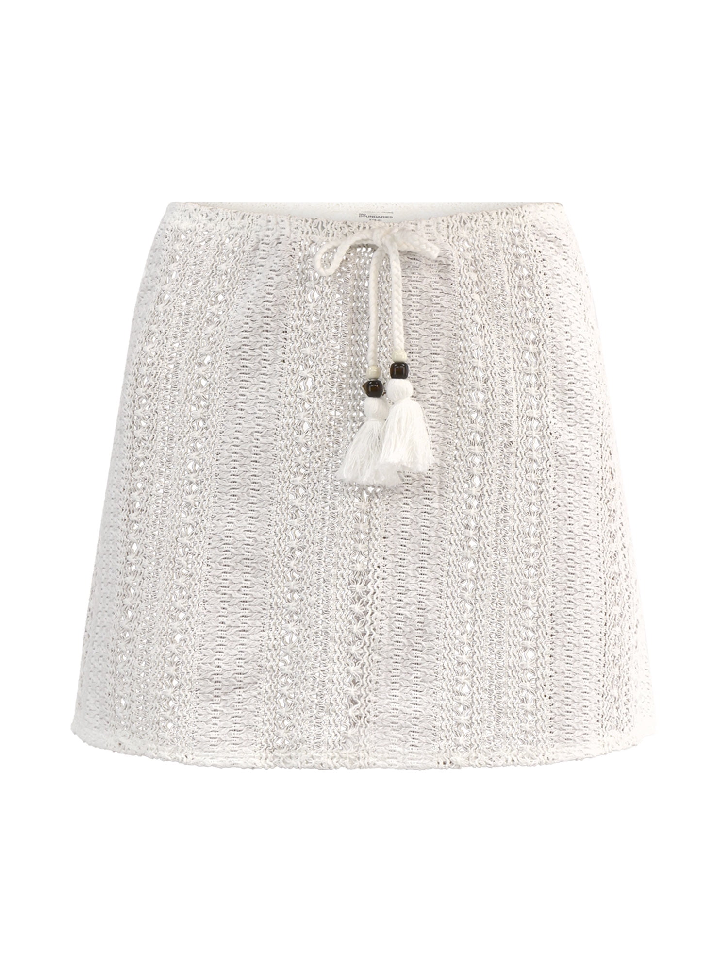 No Boundaries Crochet Skirt Coverup, Women’s