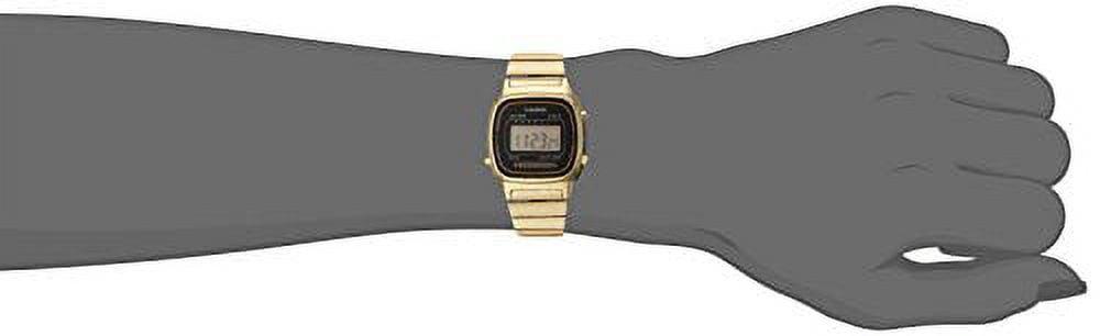 Casio Women's Vintage Digital Gold Watch LA670WGA-1