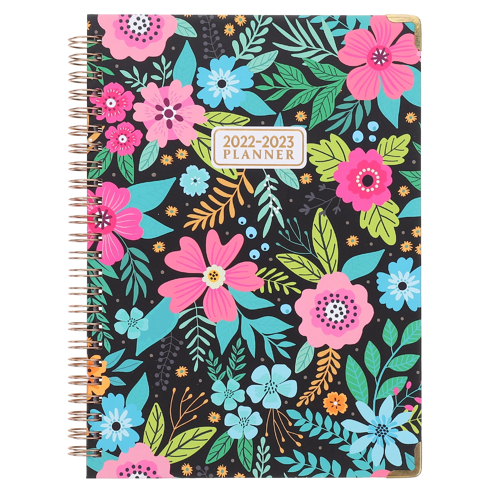 Notebook Book Planner Notepad Student Agenda Weekly Diary Office Schedule Journal Binding Daily Spiral English Time Life