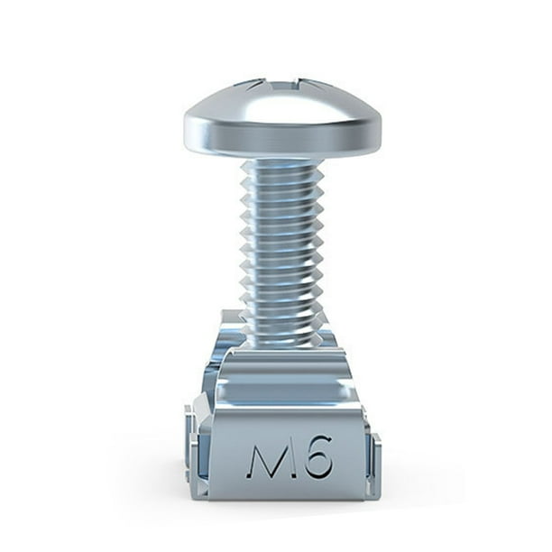 M6 x 16mm / 12mm Rack Mount Cage Nuts Screws Washers for Rack Mount