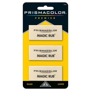 PRISMACOLOR DESIGN Eraser, 1224 Kneaded Rubber Eraser Large, Grey (70531)  (3 Pack) 