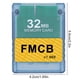 thumbnail image 3 of 【32MB V1.966 Azul Transparente】Tarjeta Memoria PS2 8MB/16MB/32MB/64MB/FMCB Tarjeta Memoria MCboot V1.966 (32MB Azul, 3 of 9