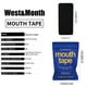 thumbnail image 2 of West&Month Parche para dormir para aliviar la respiración bucal, antironquidos, parche para dormir para el cuidado de la boca cerrada,1 piezas, 2 of 9