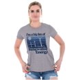 thumbnail image 3 of Earth Day Climate Change Go Green Womens Fitted Plus Size Graphic Tee Brisco Brands 2X, 3 of 5