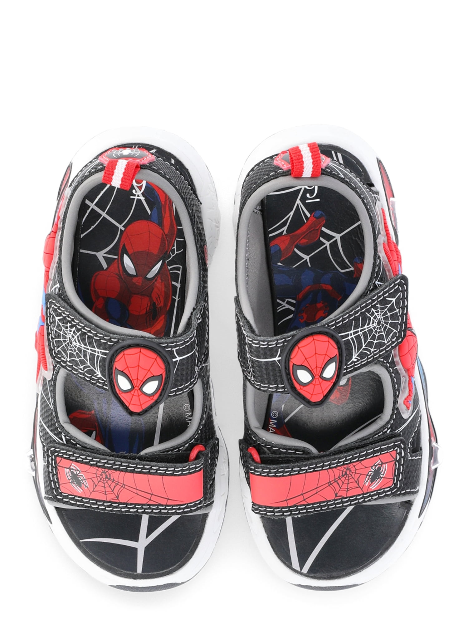 Spider-Man Toddler Boys Light-Up Sandals