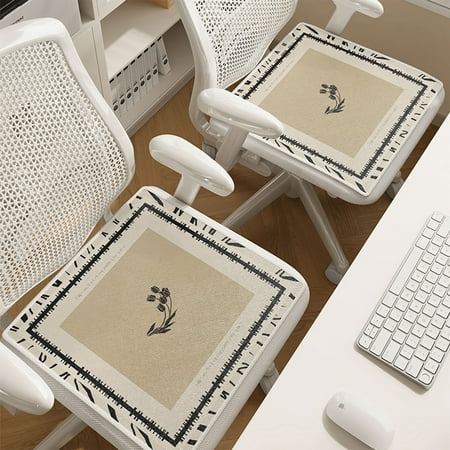 

June under Clearance Gel Seat Cushion Breathable Office Chair Pad Summer Ice Silk Seat Mat Non-Sweat Chair Cushion Temperature Regulating Seat Cover