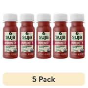 (5 pack) Suja Organic Immunity Elderberry Apple Shot, 1.7 fl oz Bottle