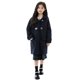 thumbnail image 2 of Abrigo y chaquetas casuales con capucha de manga larga para niñas, abrigo de vaca de color liso, estilo universitario mediano a largo, abrigo grueso y grande para niños, abrigo de poliéster para niña, 2 of 9