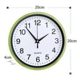 thumbnail image 6 of Tnobhg 8 Inch Wall Clock Silent Non-Ticking Hanging Clock Large Number Round Clock for Home Office Decoration, 6 of 8