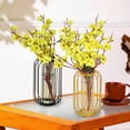 thumbnail image 7 of Nesthee Gold Flower Vase with Metal Frame, Clear Glass Test Tube Vases, Small Bud Vases for Wedding Decoration Table Decor, 7 of 7
