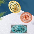 thumbnail image 4 of Paquete de 4 recogedores de pelo de silicona con forma de volcán, buen agarre para baño (4 colores) Scrollsqy, 4 of 5