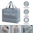 thumbnail image 2 of S-HOME Hardshell Suitcase With Spinner Wheels in Classic Lightweight 8-Piece Luggage Set For Travel,Light Blue, 2 of 17