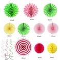 thumbnail image 2 of NestE Hawaiian Luau Party-Decorations Streamers Garland - 33pcs Tassel Banner, Tropical Aloha Tissue Pom Poms Honeycomb,Paper Lantern Fans,Summer Beach Jungle Birthday Baby Shower Decor, 2 of 14