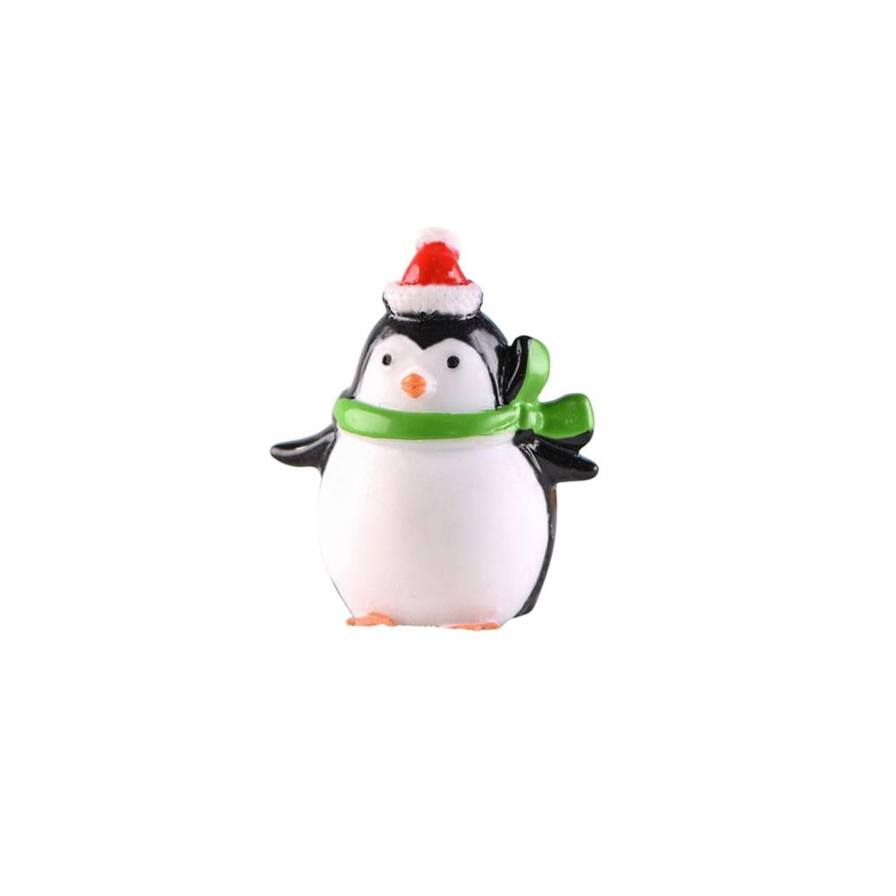 4pcs/set DIY Crafts Mini Winter Penguin Figurine For Fairy Garden Terrariums New 4pcs/set DIY Crafts Mini Winter Penguin Figurine For Fairy Garden Terrariums New