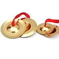 thumbnail image 3 of 1 Pair Cymbals Children Toys Hand Cymbals Copper Hand Finger Cymbals Gong Percussion Musical Instruments, 3 of 6