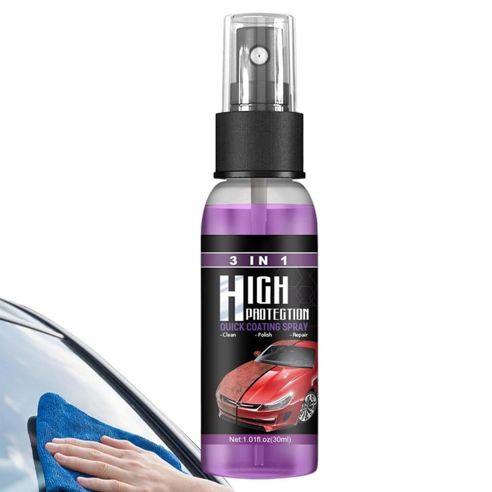 Tohuu Coating Spray 3 In 1 Car Polish High Protection Car Wax Polish