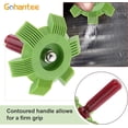 thumbnail image 4 of Fin Straightener Comb Air Conditioner Fin Comb Radiator Condenser AC Cleaner Repair Tool Air Conditioning Brush Accessory for Cleaning Car Automotive Refrigeration Radiator Evaporator 2Pcs, 4 of 5