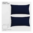 thumbnail image 2 of Fundas de Almohada Mainstays King Size Liso Marino, 2 of 4