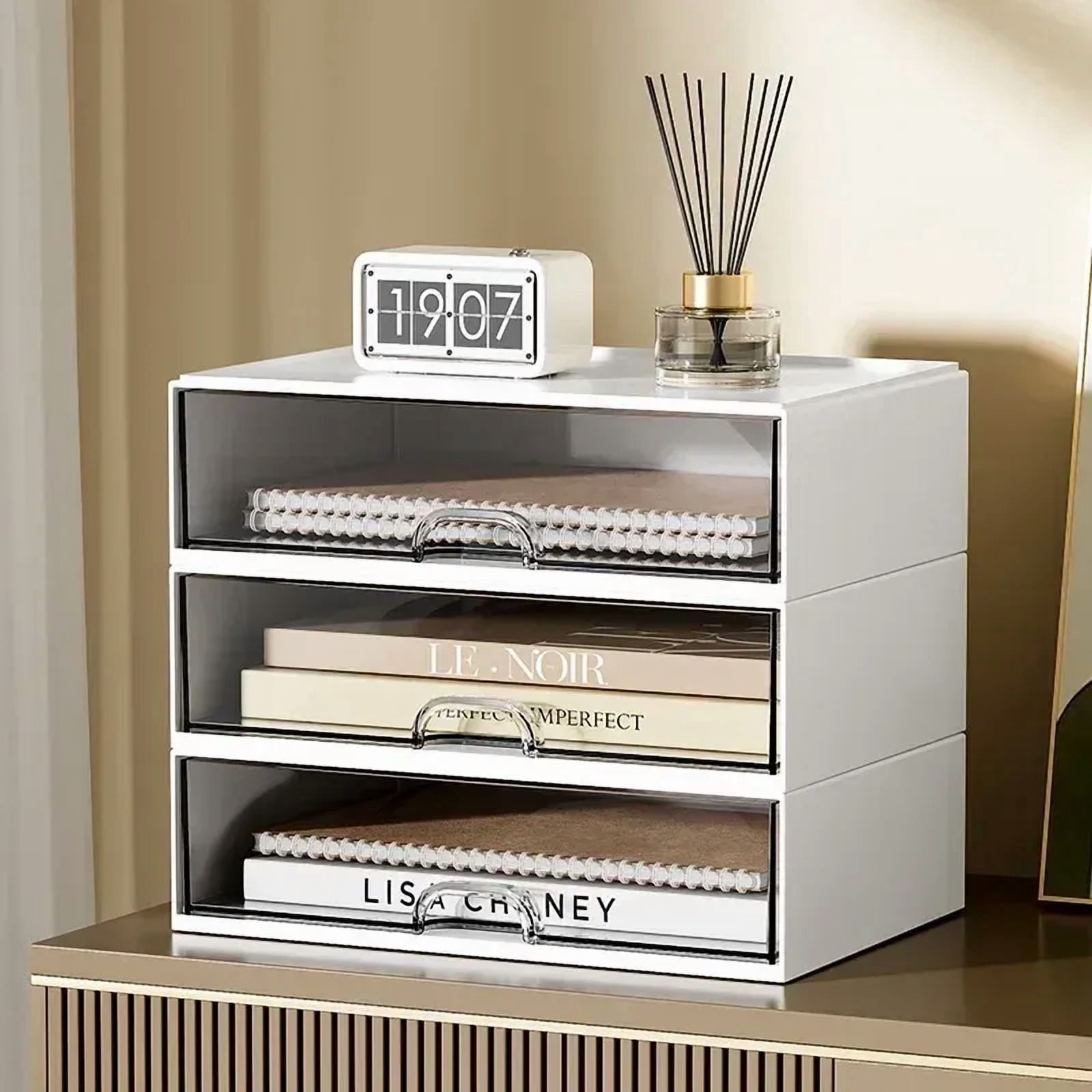 Stationary Organizer For Desk Stationery Holder Desk Makeup Organizer Storage Box Stationery Accessories Pen Organizer