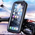 thumbnail image 4 of M18S Motorcycle Bike Phone Mount Case Waterproof Handlebar Phone Holder, 4 of 7