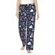 thumbnail image 1 of Balery Animals And Wildflowers Pantalones de pijama para mujer, pijamas ultraligeros, pantalones de estar por casa-X-Large, 1 of 6