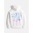 thumbnail image 2 of Weekend Academy Girls Graphic Fleece Hoodie with Long Sleeves, Sizes 4-18, 2 of 3