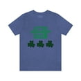 thumbnail image 2 of Let The Shenanigans Begin Leopard Shamrock Unisex Jersey Short Sleeve Tee, 2 of 10