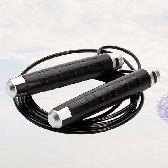 HONMEET Speed Jump Rope with Steel Wire Cord and Ergonomic Handles for Agility, Fitness, Coordination & Endurance Training