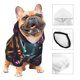 thumbnail image 3 of Fotbe Purple Glowing Mushroom Sudadera con Estampado para Perros Pequeños – Suéter con Capucha para Mascotas, Tela Suave de Forro Polar con Bolsillo-Medium, 3 of 7