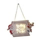 thumbnail image 2 of Letrero Colgante de Navidad, Luces Colgante de Puerta de Pared Adorno Colgante de Pared, con Placa de Madera de Cuerda Colgante para Año Nuevo Baoblaze Señal de puerta, 2 of 6