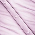 thumbnail image 3 of 300-Thread Count Breathable Cotton Percale Solid 2-Piece Duvet Cover Set with Matching Pillow Shams, Twin, Lilac by Blue Nile Mills, 3 of 5