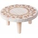 thumbnail image 1 of Mini Taburete de Madera - Soporte Decorativo Redondo para Macetas - Para Uso Interior o Exterior - Decoración de Jardín Rústico Grande, 1 of 5