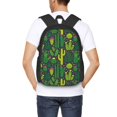 thumbnail image 4 of Fuzoiu Cactus 1 Print Large Capacity Backpack,Travel Backpack,Laptop Bag,College School Rucksack Bag,for School, Travel & Outdoor Activities, 4 of 6