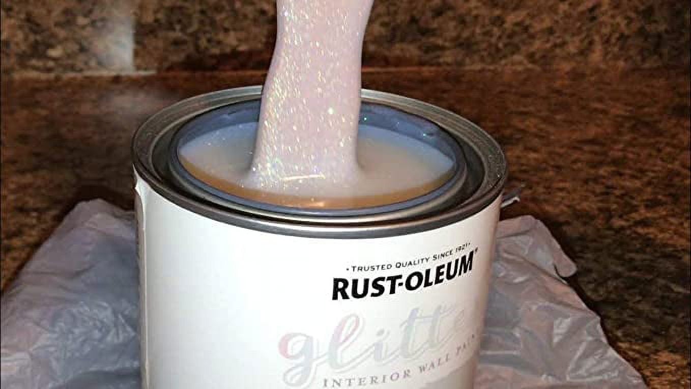 Rustoleum clear glitter paint sale