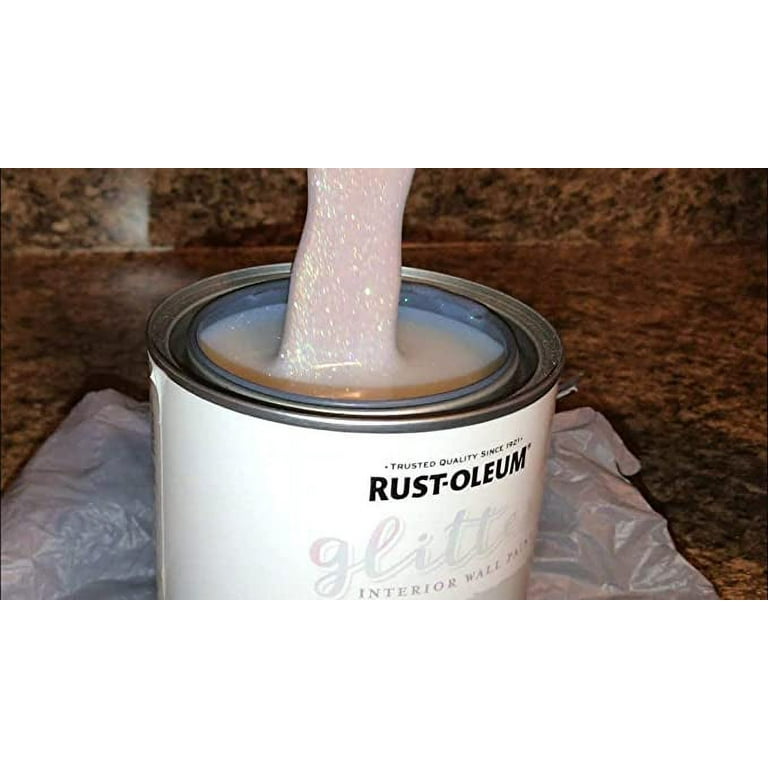Rustoleum iridescent clear glitter hotsell paint
