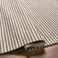 thumbnail image 5 of Hauteloom Emlen Wool Living Room, Bedroom Area Rug - Traditional, Transitional - Cream, Light Gray, Black - 8' x 10', 5 of 7