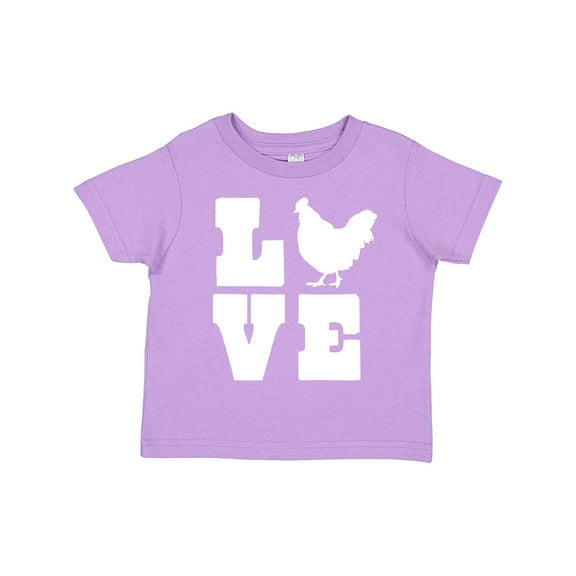Inktastic Love Chickens Boys or Girls Toddler T-Shirt