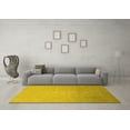 thumbnail image 3 of Ahgly Company Indoor Rectangle Oriental Yellow Industrial Area Rugs, 7' x 10', 3 of 4