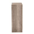 thumbnail image 4 of Bowery Hill Contemporary 2 Door 12 Pairs Shoe Cabinet in Weathered Oak, 4 of 9