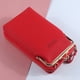 thumbnail image 1 of Bolso para móvil oso de fresa Cartera Tarjetero con bandolera rojo, 1 of 1