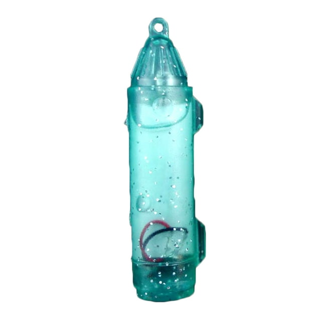 Mini luz de pesca Yuarrent portátil LED lámpara de señuelo de peces submarinos PVC 7cm