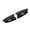 Black-Glossy black, variant on 2PCS Car Rearview Side Mirror Cover Wing Cap Exterior Door Housing Shell Trim Horn Style For KIA EV6 2022 2023