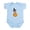 Sky Blue, variant on CafePress - PD Moreno's Halloween Puppy - Baby Light Bodysuit, Size Newborn - 24 Months
