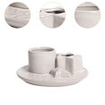 thumbnail image 6 of TISHITA Incense Burner Incense Holder Decor Versatile Housewarming Gift Porcelain Ornament Home Fragrance for Tea Table Yoga SPA Office White, 6 of 8