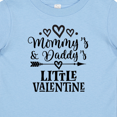 thumbnail image 4 of Inktastic Mommy Daddy Little Valentine Boys or Girls Baby T-Shirt, 4 of 5